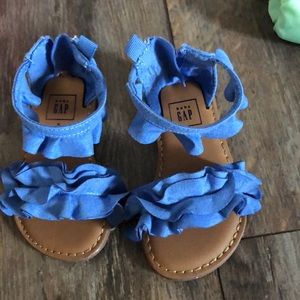 Toddler blue sandals